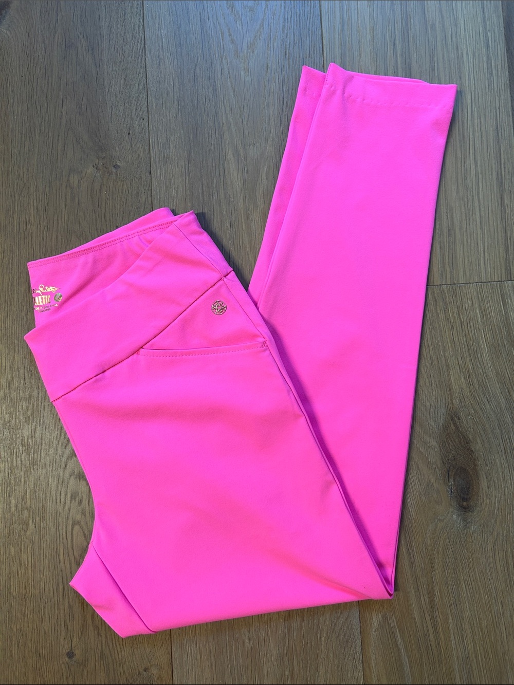 Lilly Pulitzer Hot Pink Corso Pants Size 8 Like New